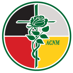 ACNM Rosey Cross Shield Logo